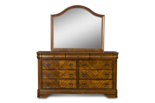SHERIDAN MIRROR- BURNISHED CHERRY - Furniture Stars (Chicago, IL)