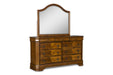 SHERIDAN DRESSER- BURNISHED CHERRY - Furniture Stars (Chicago, IL)