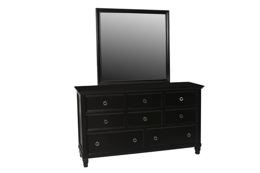 TAMARACK MIRROR- BLACK - Furniture Stars (Chicago, IL)