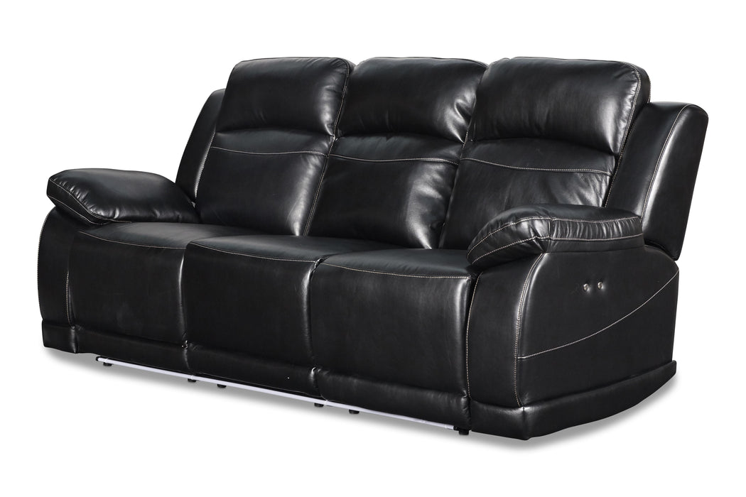 VEGA  SOFA W/PWR FR - PREMIER BLACK image