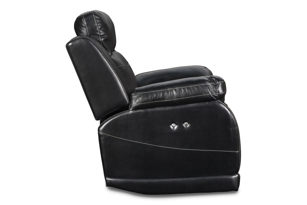 VEGA GLIDER RECLINER W/PWR FR- PREMIER BLACK - Furniture Stars (Chicago, IL)