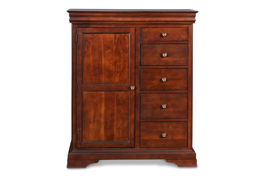 VERSAILLES DOOR CHEST- BORDEAUX