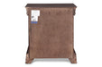 VERSAILLES NIGHTSTAND- BORDEAUX - Furniture Stars (Chicago, IL)
