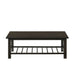 VESTA COFFEE TABLE-ESPRESSO - Furniture Stars (Chicago, IL)