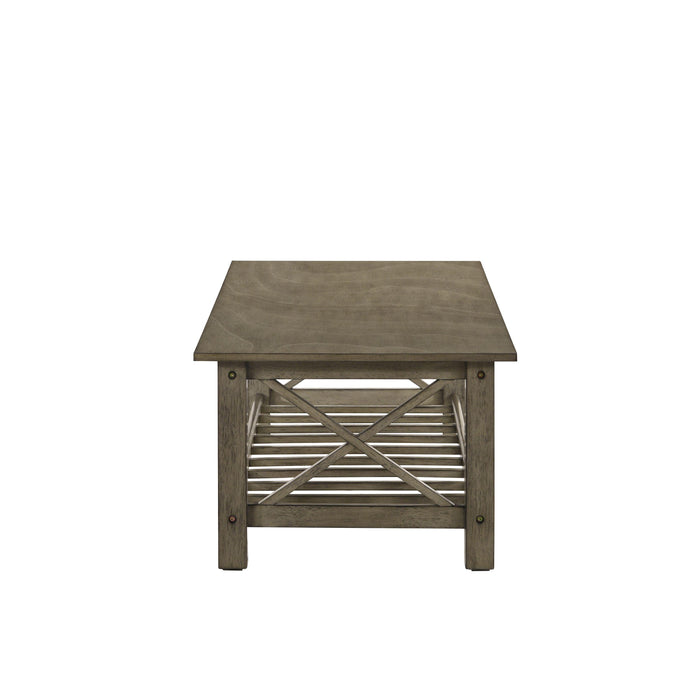 VESTA COFFEE TABLE-GRAY - Furniture Stars (Chicago, IL)