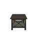 VESTA COFFEE TABLE-ESPRESSO - Furniture Stars (Chicago, IL)