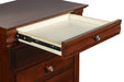 VERSAILLES NIGHTSTAND- BORDEAUX - Furniture Stars (Chicago, IL)