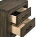 New Classic Furniture Ashland 2 Drawer Nightstand in Rustic Brown - Furniture Stars (Chicago, IL)