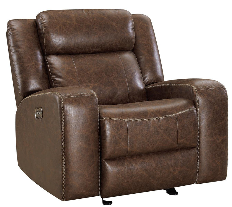 New Classic Furniture Atticus Glider Recliner in Mocha image