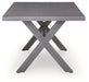 Half Moon Beach Outdoor Dining Table - Furniture Stars (Chicago, IL)