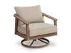 Harmony Headlands Outdoor Swivel Lounge with Cushion - Furniture Stars (Chicago, IL)