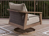 Harmony Headlands Outdoor Swivel Lounge with Cushion - Furniture Stars (Chicago, IL)