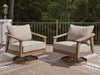 Harmony Headlands Outdoor Swivel Lounge with Cushion - Furniture Stars (Chicago, IL)