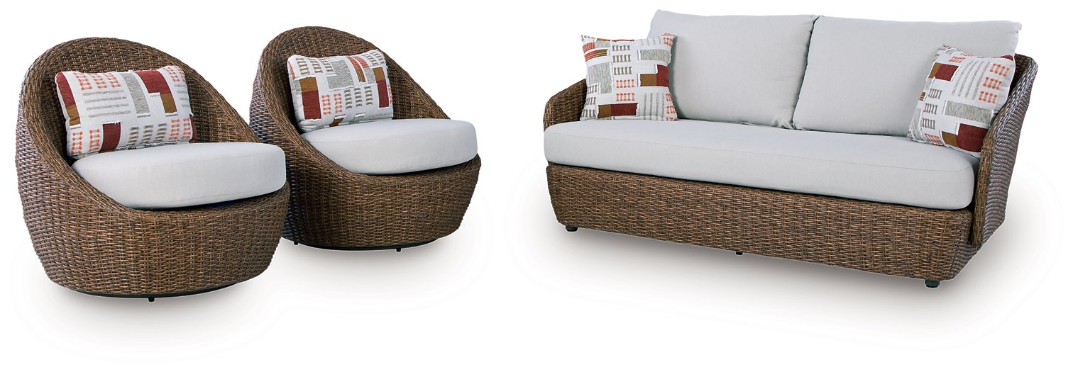 Double Point Outdoor Seating Set - Furniture Stars (Chicago, IL)