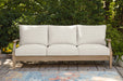 Carter Hall Outdoor Sofa with Cushion - Furniture Stars (Chicago, IL)