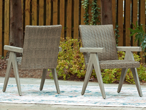 Cliff Trails Outdoor Arm Chair (Set of 2) - Furniture Stars (Chicago, IL)