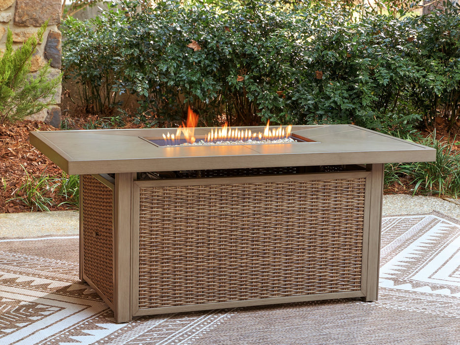 Laguna Heights Outdoor Fire Pit Table - Furniture Stars (Chicago, IL)