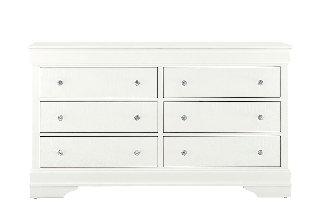 Pompei Metallic Dresser - Furniture Stars (Chicago, IL)