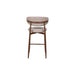 Royce Counter Chair W/Walnut Metal Frame-Toast (2 Per Carton)