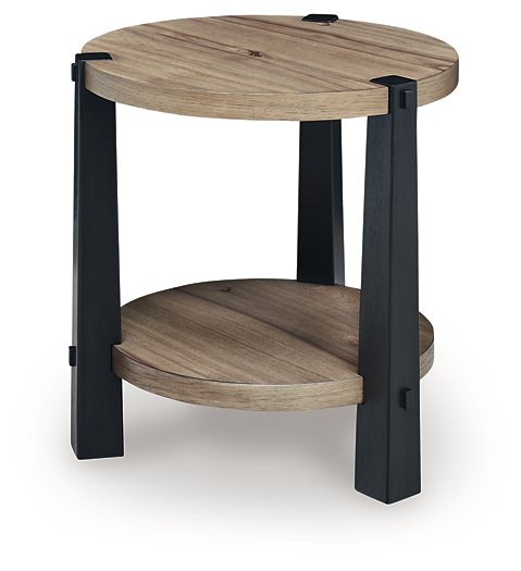 Ridgester End Table - Furniture Stars (Chicago, IL)
