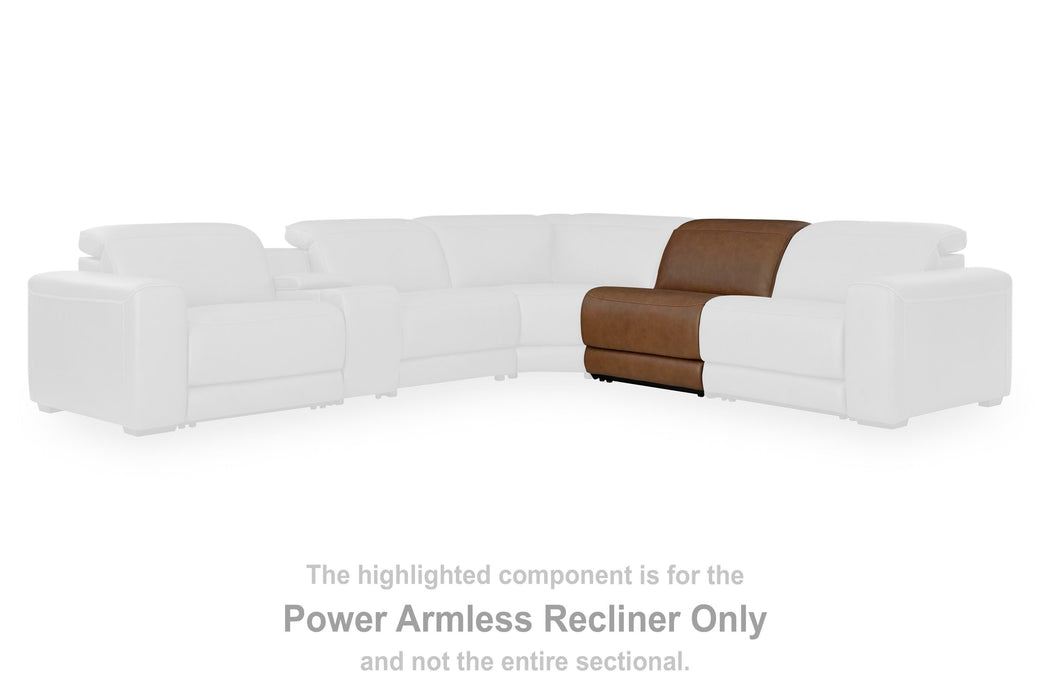 Magic Man 5-Piece Power Reclining Sectional - Furniture Stars (Chicago, IL)