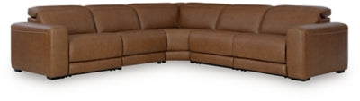 Magic Man 5-Piece Power Reclining Sectional - Furniture Stars (Chicago, IL)