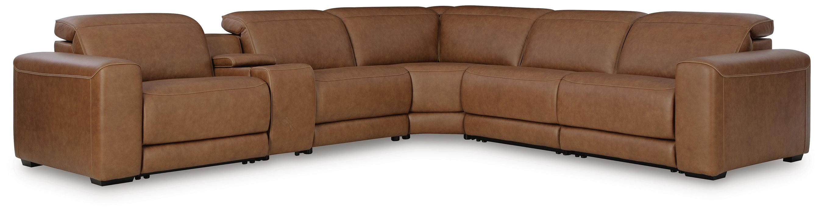Magic Man 5-Piece Power Reclining Sectional - Furniture Stars (Chicago, IL)