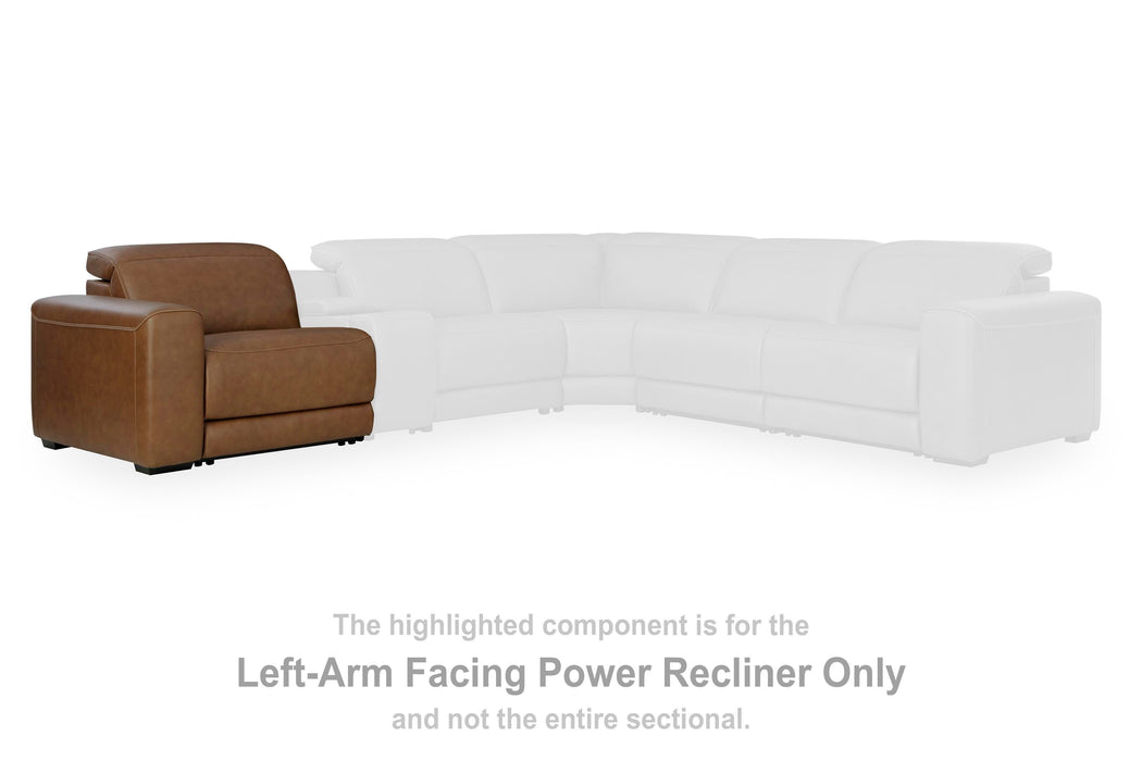 Magic Man 5-Piece Power Reclining Sectional - Furniture Stars (Chicago, IL)