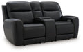 5Z-Comfort Power Reclining Loveseat with Console - Furniture Stars (Chicago, IL)