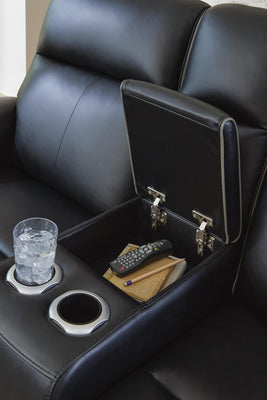 5Z-Relaxation Power Reclining Loveseat with Console - Furniture Stars (Chicago, IL)