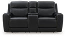 5Z-Comfort Power Reclining Loveseat with Console - Furniture Stars (Chicago, IL)