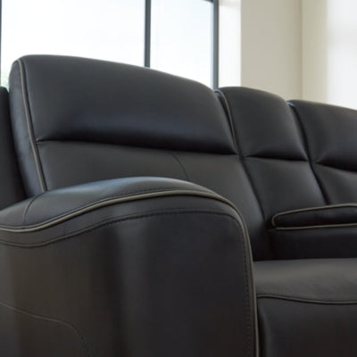 5Z-Relaxation Power Reclining Loveseat with Console - Furniture Stars (Chicago, IL)