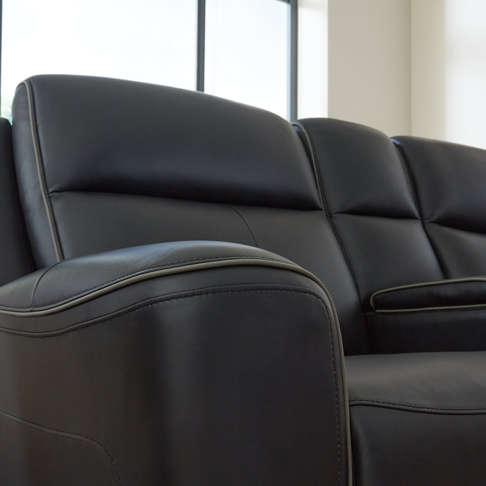 5Z-Comfort Power Reclining Loveseat with Console - Furniture Stars (Chicago, IL)
