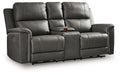 Bleckley Power Reclining Loveseat with Console - Furniture Stars (Chicago, IL)