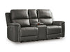 Bleckley Power Reclining Loveseat with Console - Furniture Stars (Chicago, IL)