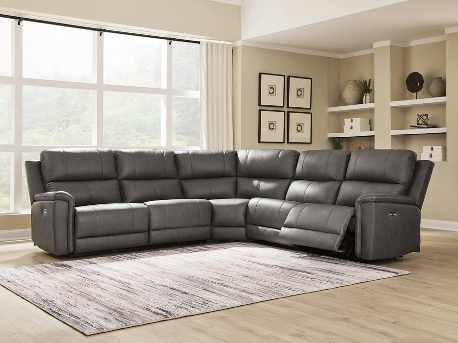 Bleckley Power Reclining Sectional - Furniture Stars (Chicago, IL)