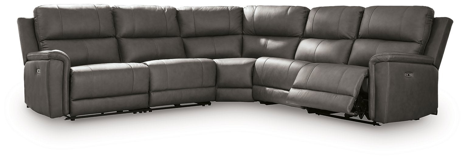Bleckley Power Reclining Sectional - Furniture Stars (Chicago, IL)
