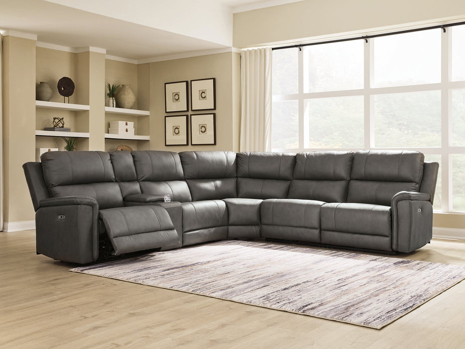 Bleckley Power Reclining Sectional - Furniture Stars (Chicago, IL)