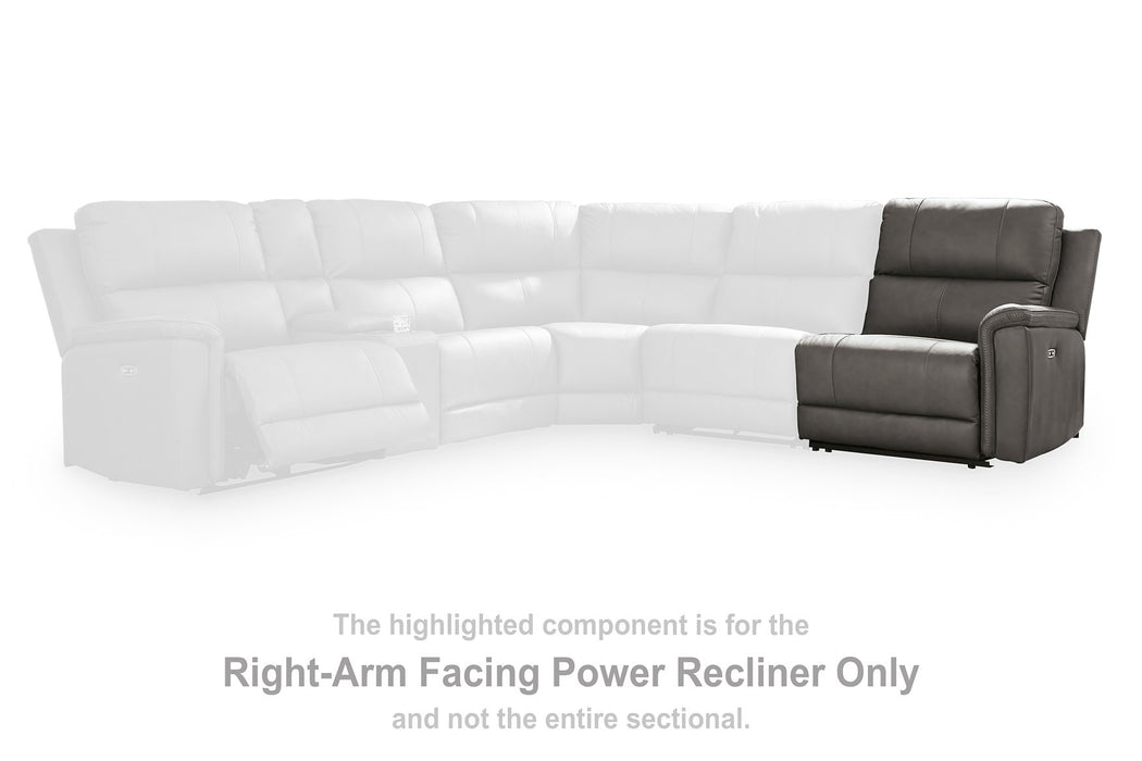 Bleckley Power Reclining Sectional - Furniture Stars (Chicago, IL)