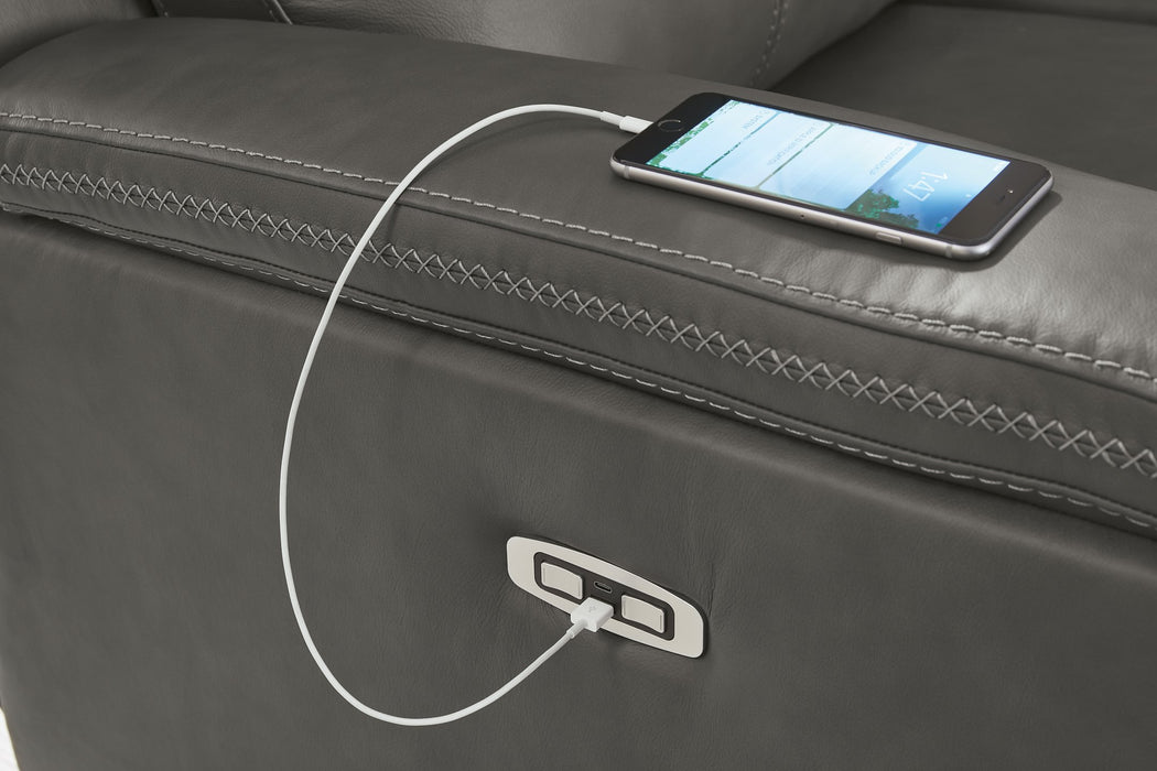 Bleckley Power Reclining Sofa - Furniture Stars (Chicago, IL)