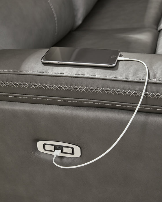 Bleckley Power Reclining Sectional - Furniture Stars (Chicago, IL)