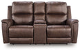 Bleckley Power Reclining Loveseat with Console - Furniture Stars (Chicago, IL)