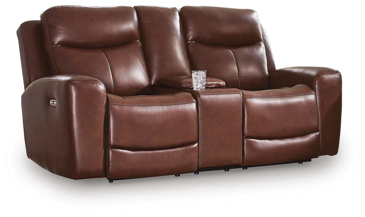 Next Move Power Reclining Loveseat with Console - Furniture Stars (Chicago, IL)