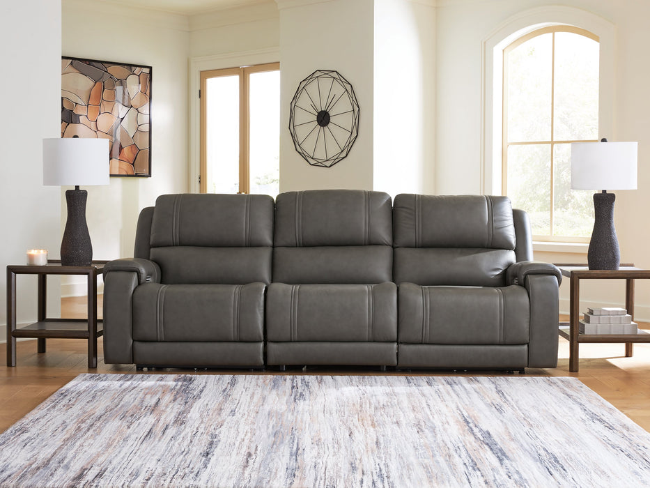 5Z - Pittson Power Sectional Reclining Sofa - Furniture Stars (Chicago, IL)