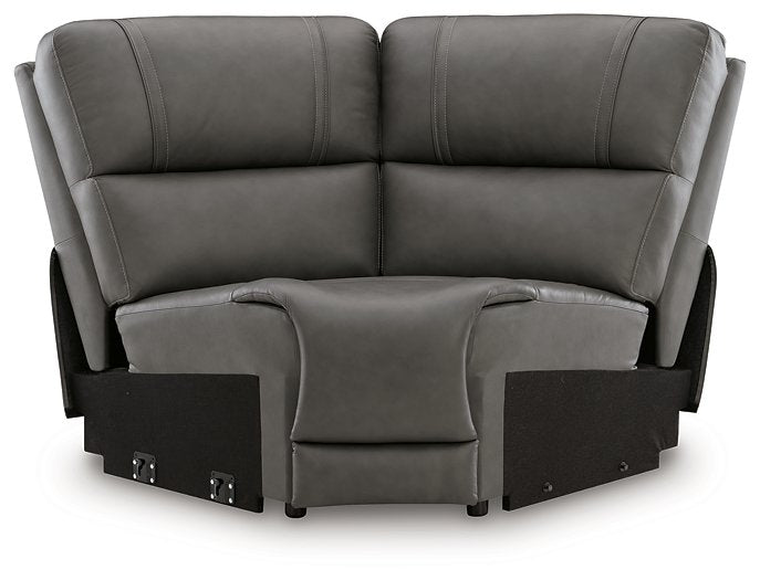 5Z - Pittson Power Reclining Sectional - Furniture Stars (Chicago, IL)