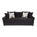Sylvie Sofa W/4 Accent Pillows-Lush Mink Gray