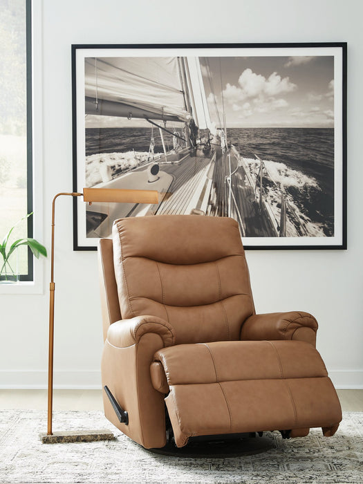 Flynwood Swivel Glider Recliner - Furniture Stars (Chicago, IL)