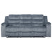 Willow Sofa W/Dual Recliner-Gray