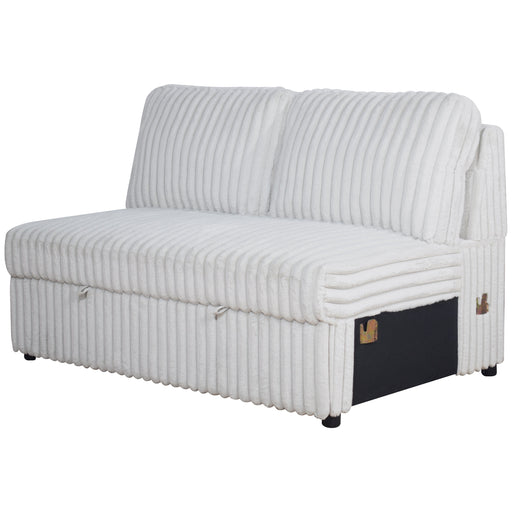 Bliss Loveseat W/Pull Out Bed-Mist Gray