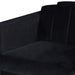 Empire Lighted Sofa-Black